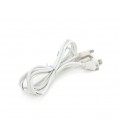 Кабель KSC-078 BAITONG charging data cable 3 in 1 Micro / Iphone / Type-C, длина 1м, White, BOX