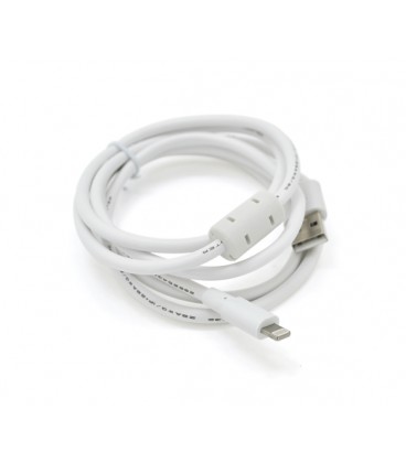 Кабель HIGH SPEED USB c ФИЛЬТРОМ для Iphone 5/6 - Ipad 4 белый 1.5M BOX