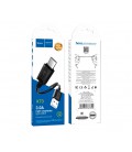 Кабель Hoco X73, Type-C-USB, 2.4A, Black, длина 1м, BOX