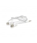 Кабель-переходник JH-CM32 Jack 3.5mm(M) &gt, Lighting(M)+Type-C(M), 1м, White, Box
