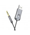 Аудио ресивер BOROFONE BC44 Wireless Bluetooth 3.5mm AUX Audio Stereo Music Home, Bluetooth 5.0