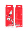 Кабель Borofone BX84, USB-Micro, 2.4A, длина 1м, White, BOX