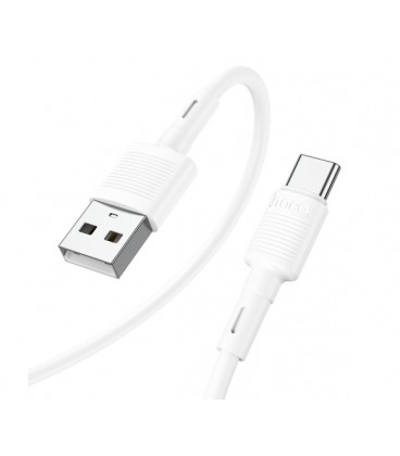 Кабель Hoco X83, Type-C-USB, 3A, White, длина 1м, BOX