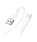 Кабель Hoco X83, Type-C-USB, 3A, White, длина 1м, BOX