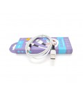 Кабель Hoco X82 silicone, iPhone-USB, 2.4A, White, длина 1м, BOX