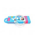 Кабель Hoco X82 silicone, Micro-USB, 2.4A, White, длина 1м, BOX