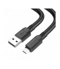 Кабель Borofone BX81, USB-Micro, 2.4A, длина 1м, Black, BOX