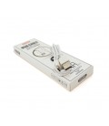 Кабель iKAKU KSC-060 SUCHANG charging data cable series for Type-C, White, длина 1м, 2,4А, BOX