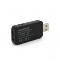 USB тестер Keweisi KWS-MX18 напряжения (4-30V) и тока (0-5A), Black