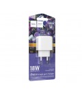 СЗУ 110-240V HOCO CS52A 1xUSB, 18W, White, Blister