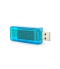 USB тестер Charger Doctor напряжения (3-7.5V) и тока (0-2.5A) Blue