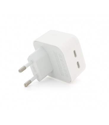 СЗУ NX 110-240V Original, 2xType C, 50W, White , Box