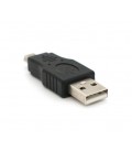 Переходник USB1.1(F) &gt, miniUSB(M), Black, Пакет