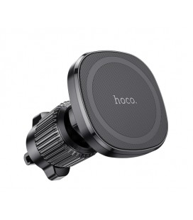 Автодержатель HOCO H34, крепление на решетку, магнит, Black, Box