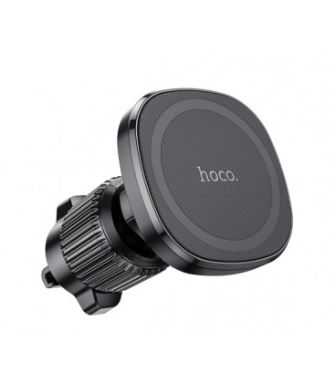 Автодержатель HOCO H34, крепление на решетку, магнит, Black, Box