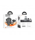 Автодержатель HOCO H20, крепление на стекло, зажим 55-85мм, Black, Box