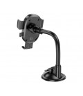 Автодержатель HOCO H20, крепление на стекло, зажим 55-85мм, Black, Box