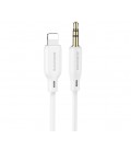 Кабель Borofone BL18 DC3.5 (папа) &gt, Lighting (папа), круглый, 1м, White, Box