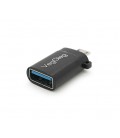 Переходник VEGGIEG V-S123 USB3.0(AF) OTG &gt, microUSB(M), Black, Пакет