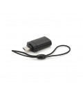 Переходник VEGGIEG V-S123 USB3.0(AF) OTG &gt, microUSB(M), Black, Пакет