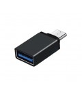 Переходник YT 37681 USB2.0(AF) OTG &gt, microUSB(M), Black, Blister