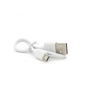 Кабель USB 2.0 (AM/Miсro 5 pin) 0,3м, белые