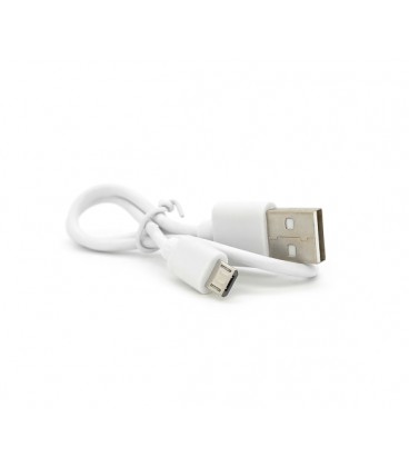 Кабель USB 2.0 (AM/Miсro 5 pin) 0,3м, белые