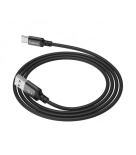 Кабель Hoco X14, Type-C-USB, 3A, Black, длина 1м, BOX