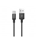 Кабель Hoco X14, Type-C-USB, 3A, Black, длина 1м, BOX