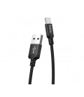 Кабель Hoco X14, Type-C-USB, 3A, Black, длина 1м, BOX
