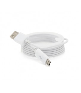 Кабель USB 2.0 (AM/Miсro 5 pin) 1,0м, белый, ОЕМ, Q500