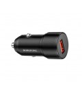 АЗУ BOROFONE BZ19A 1хUSB, 2.4A, QC3.0, Black, Box