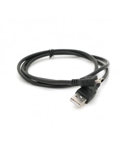 Кабель USB 2.0 (AM/Mini 5 pin) 0,8м, черный