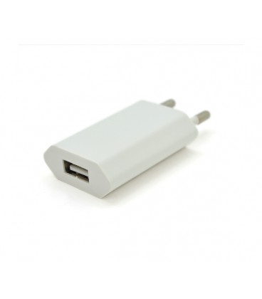 СЗУ VD07, 220V-USB, 100-240V, 5W, 5-5.5V 1A, White, OEM