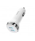 Набор АЗУ 12-24V HOCO Z40 + кабель Type-C, 2xUSB, 2.4A, кабель 1м, White, Box