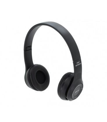 Беспроводные Bluetooth наушники P47 Led, Black