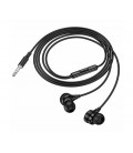 Наушники проводные HOCO M116, разъем Jack3.5, 1.2m, Black, Box