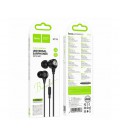 Наушники проводные HOCO M116, разъем Jack3.5, 1.2m, Black, Box