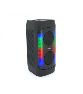 Акустическая система с подсветкой ZQS4246, 2*15W, встроенный аккум 3600mAh, питание от USB кабеля, Black, Box