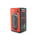 Акустическая система с подсветкой ZQS4246, 2*15W, встроенный аккум 3600mAh, питание от USB кабеля, Black, Box