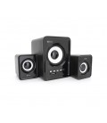 Колонки Kisonli U-2800BT, 5W+2x3W, USB/TF/BT/FM/AUX, с сабвуфером, DC: 5V, Black, BOX, Q30
