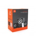 Колонки Kisonli U-2700BT, 5W+2x3W, USB/TF/BT/FM/AUX, с сабвуфером, DC: 5V, Black, BOX, Q16