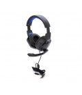 Игровые наушники с микрофоном iKAKU KSC-713 ZHANHUN, Black-Blue, Box