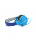 Наушники проводные Jedel WAVE6, с микрофоном, Blue-Black, Box