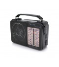 Радиоприемник GOLON RX-607, LED, 2x3W, FM радио, корпус пластмасс, Black, BOX