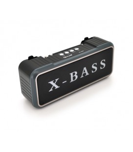 Радиоприемник GOLON RX-200BT, FM радио, Входы microSD, USB, AUX, корпус пластмасс, Black, BOX