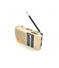 Радиоприемник COLON RXICF8BT, LED, 3W, AM/FM радио, Входы microSD, USB, Bluetooth, питание от 220+АКБ, корпус пластмасс, BOX