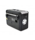 Радио с фонариком Knstar KN-1030BT, FM/AM/SW радио, Входы: SDMMC, USB, Mix color, Box