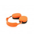 Беспроводные Bluetooth наушники Macaron P9 PRO, Orange