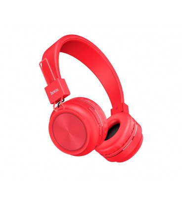 Беспроводные Bluetooth наушники HOCO W25, Red, Blister